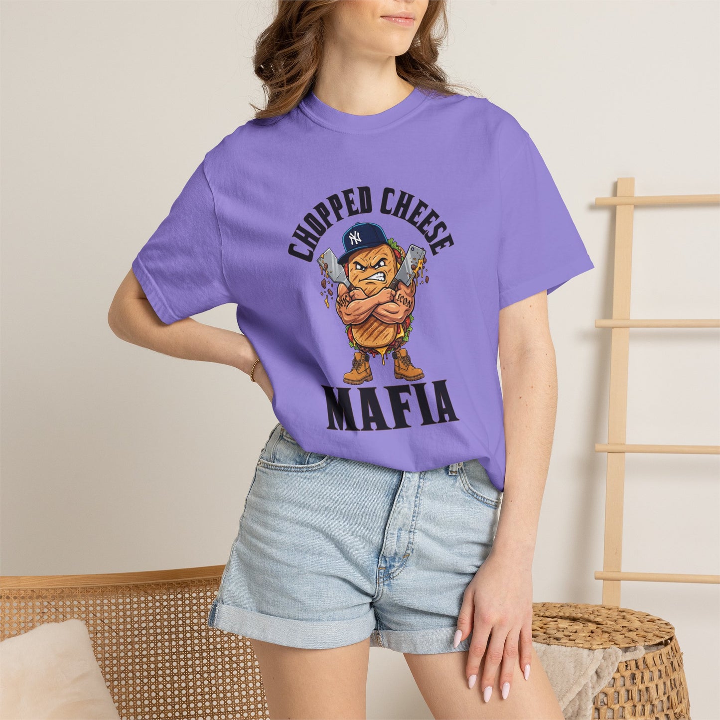 L.O.E.F Mafia Chopped Cheese Unisex Tee Shirt