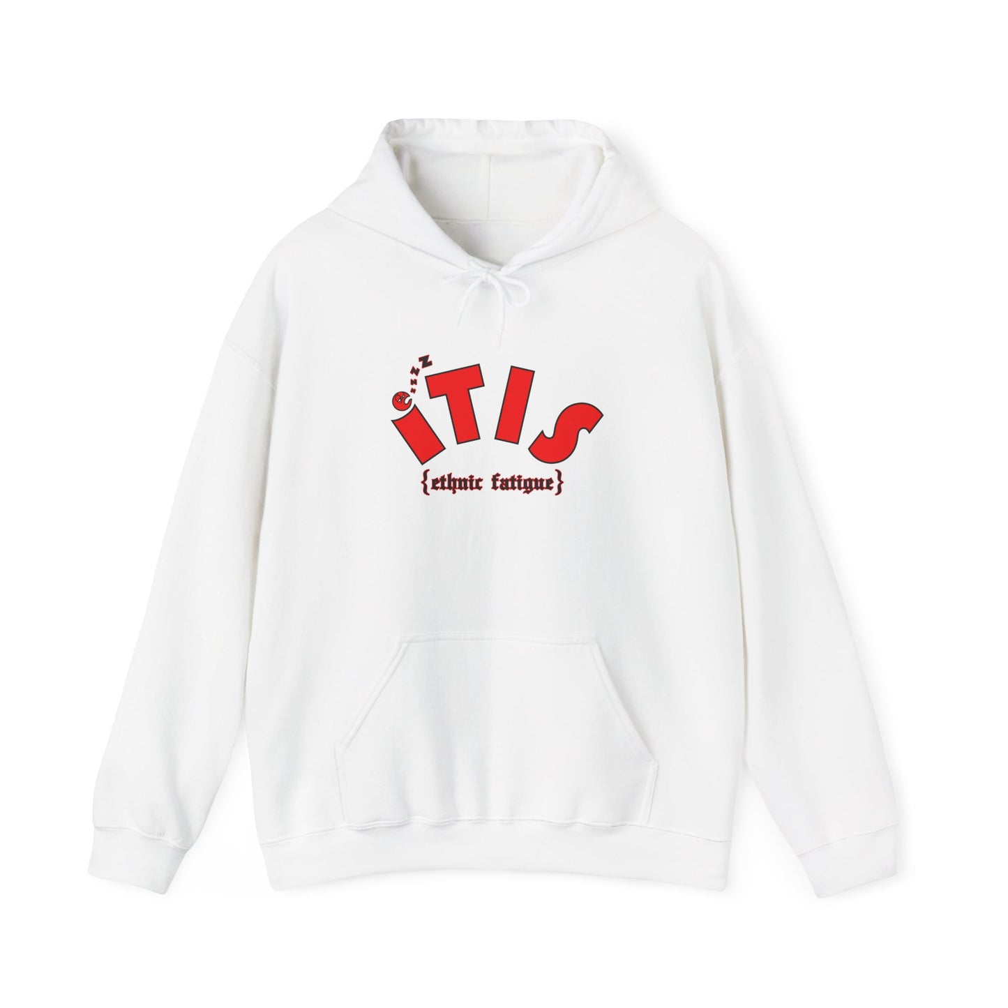 L.O.E.F ITIS Unisex Hooded Sweatshirt (Red)