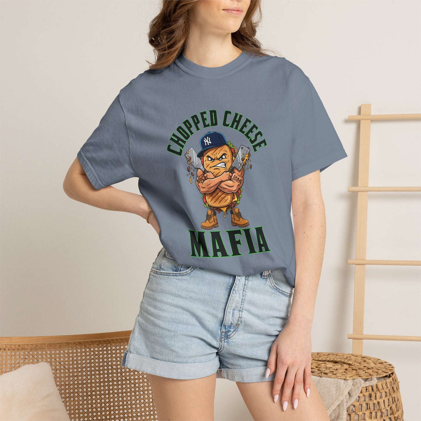 L.O.E.F Mafia Chopped Cheese Unisex Tee Shirt