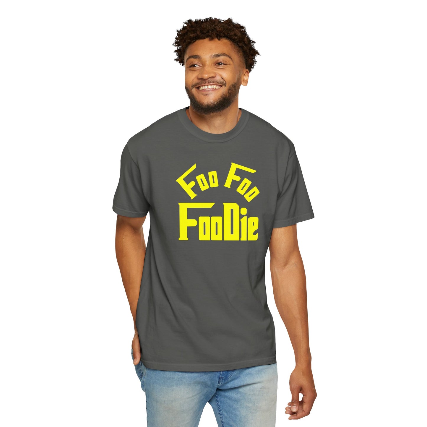 L.O.E.F FOO FOO FOODIE Unisex Tee shirt (Yellow)
