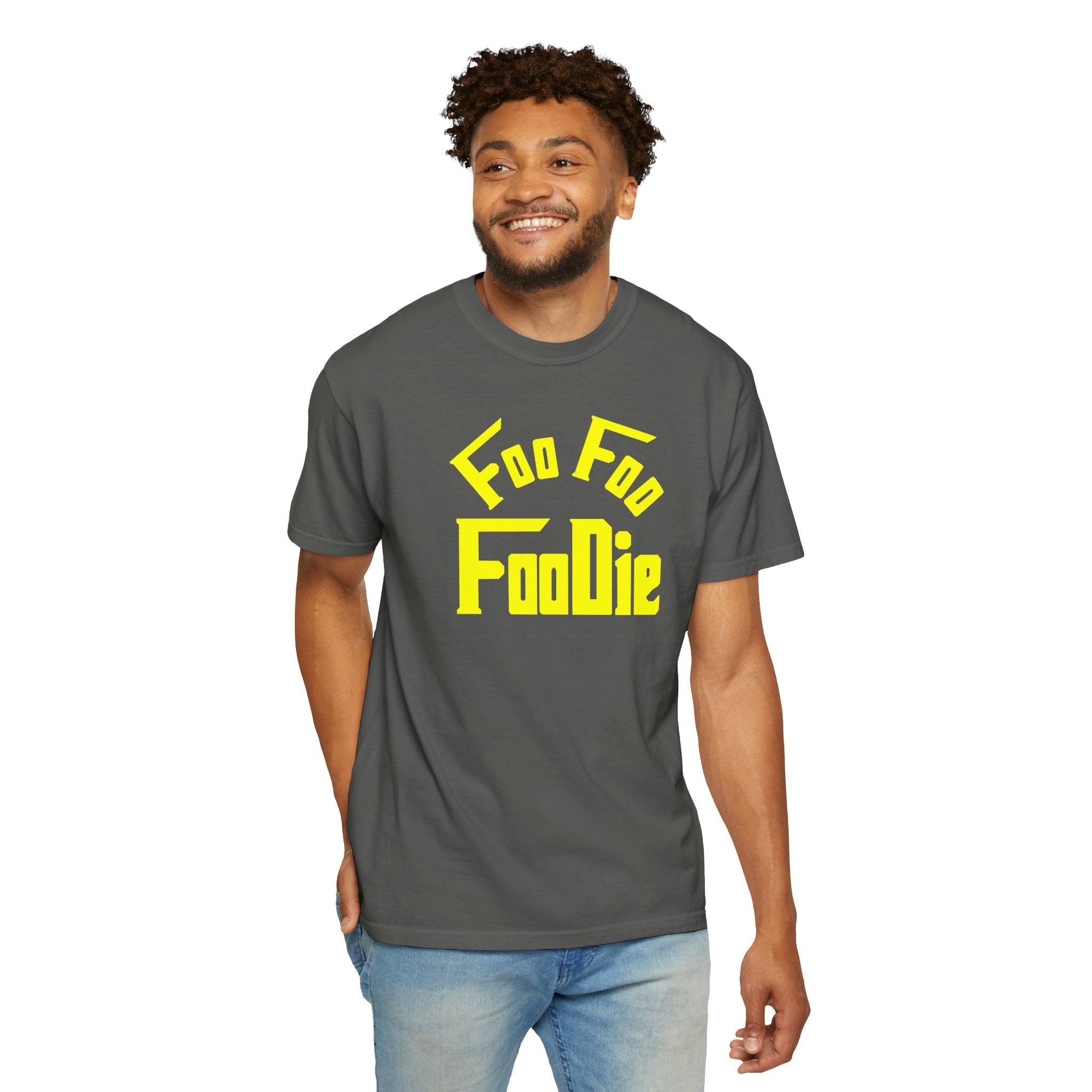 L.O.E.F FOO FOO FOODIE Unisex Tee shirt (Yellow)