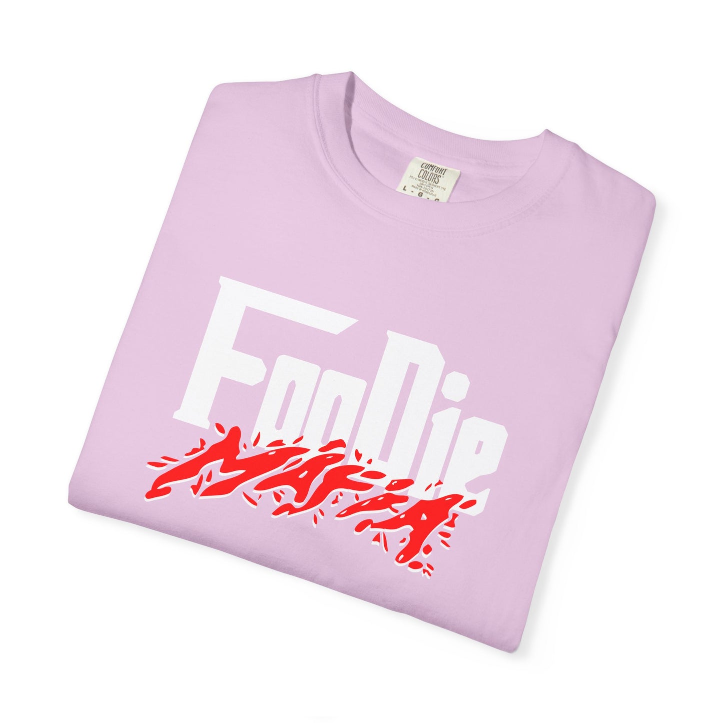 L.O.E.F Foodie Mafia Unisex Tee Shirt  (Red)