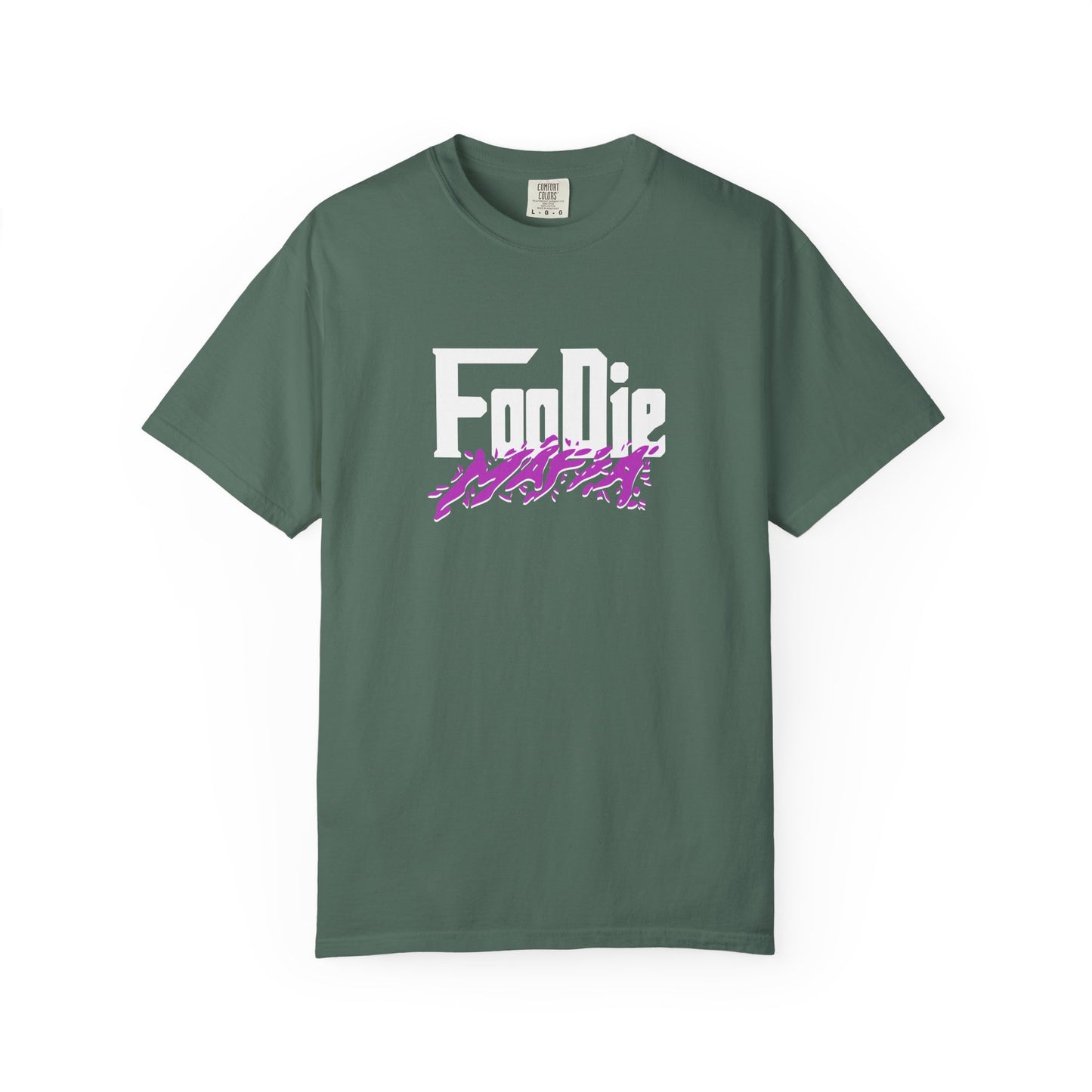 L.O.E.F White Foodie Mafia Tee Shirt (Purple)