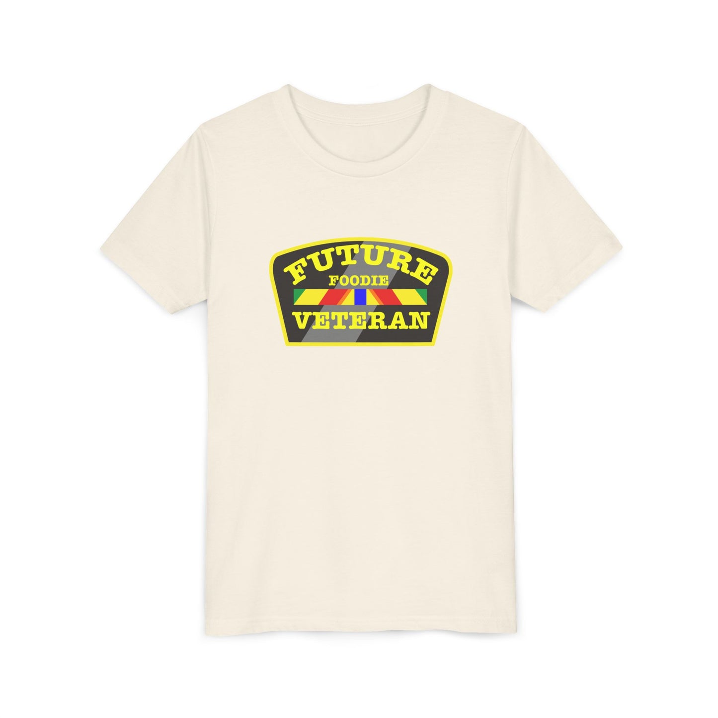 L.O.E.F Future Foodie Veteran Kids Tee Shirt (Yellow)