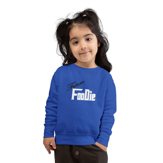 L.O.E.F Future Foodie Toddler Sweatshirt (White)