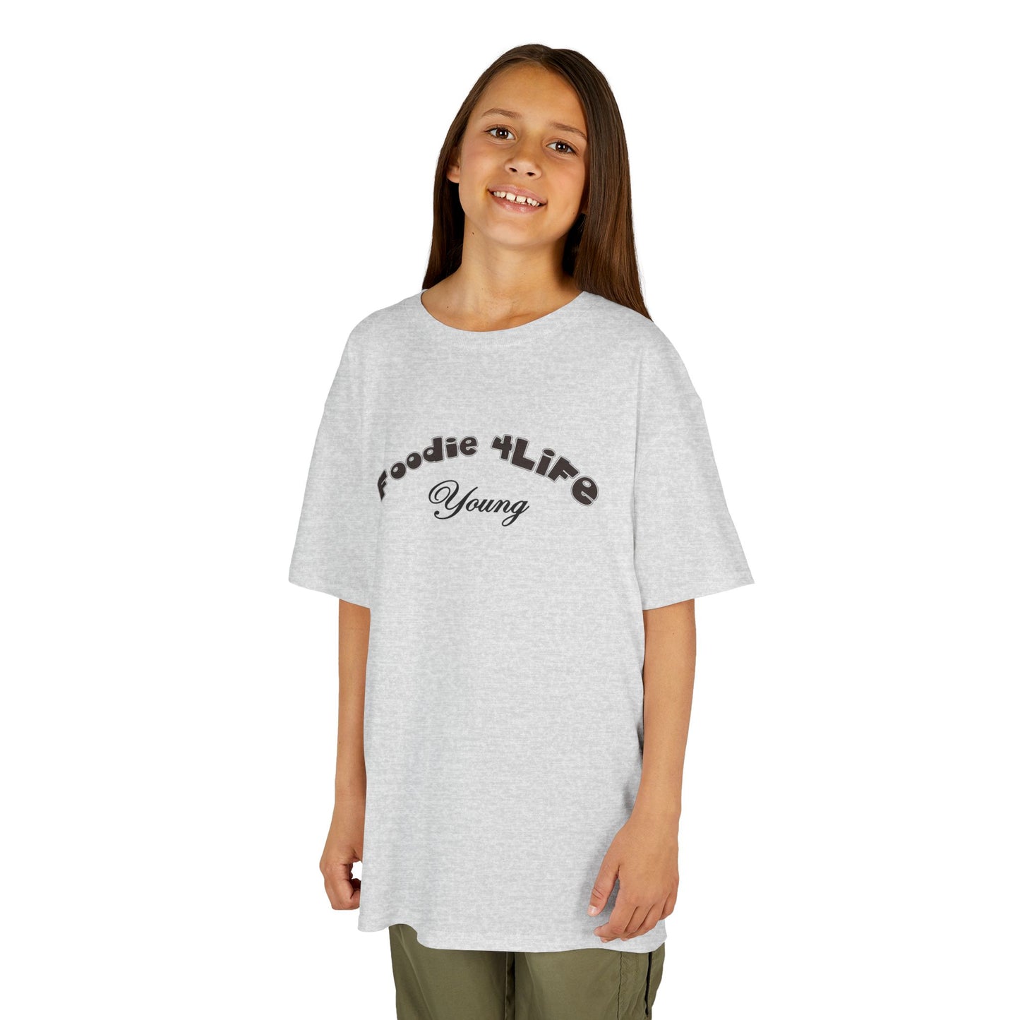 L.O.E.F Foodie 4Life Young Tee Shirt  (Black)