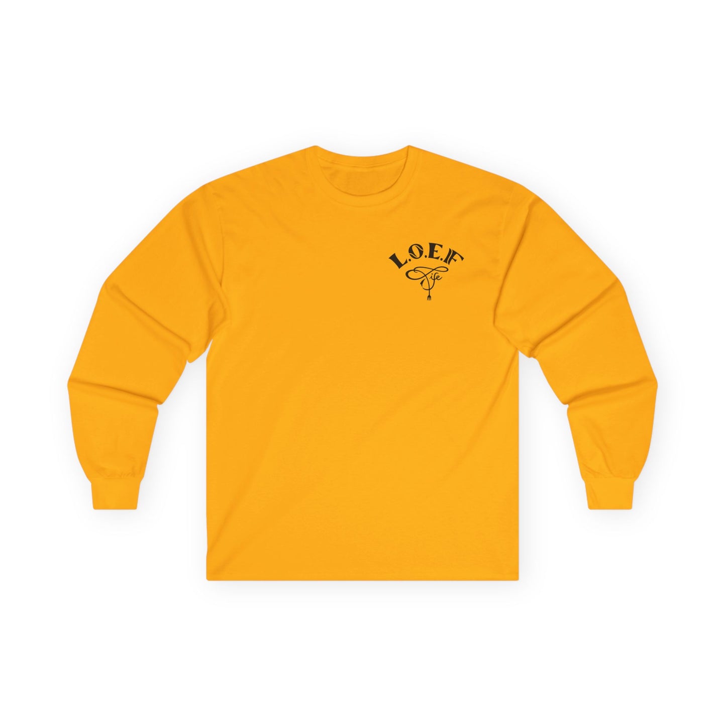 L.O.E.F Foodie 4Life Certified Long Sleeve Tee (Violet)