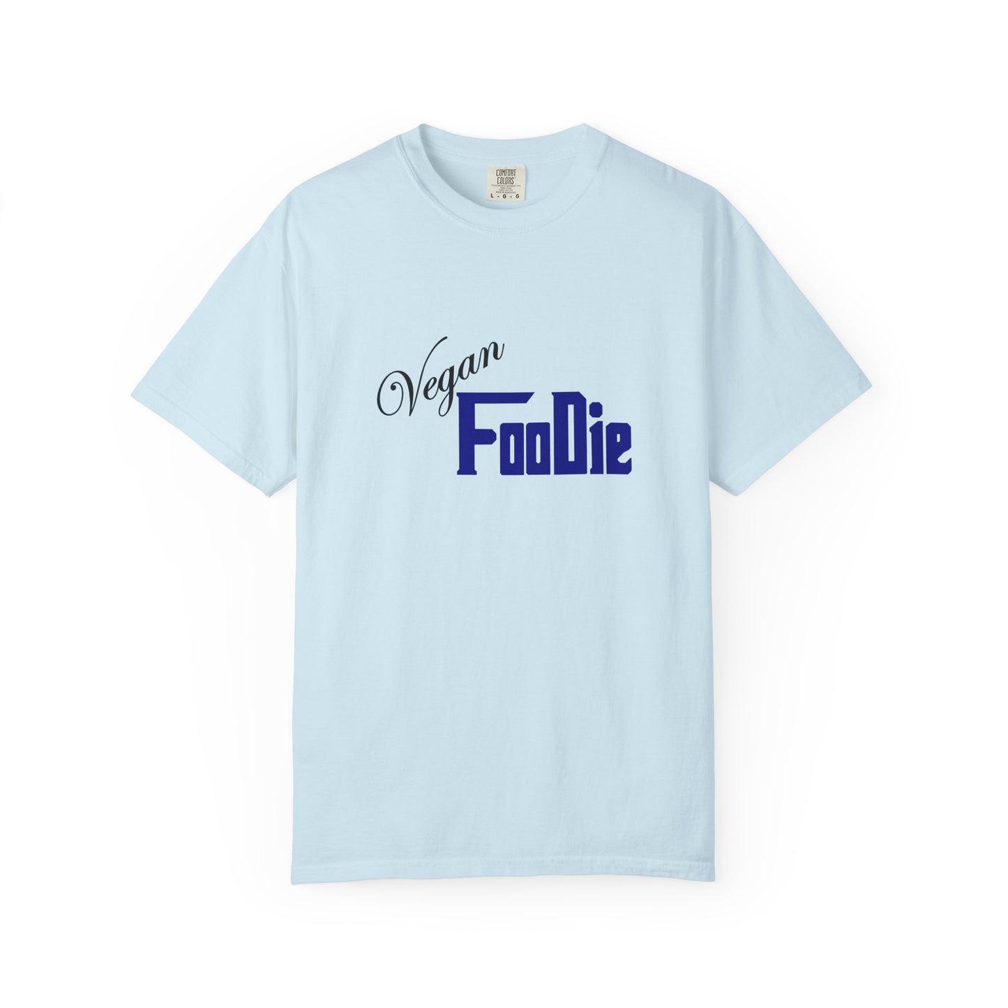 L.O.E.F Unisex Vegan Foodie Tee Shirt (Dark Blue)