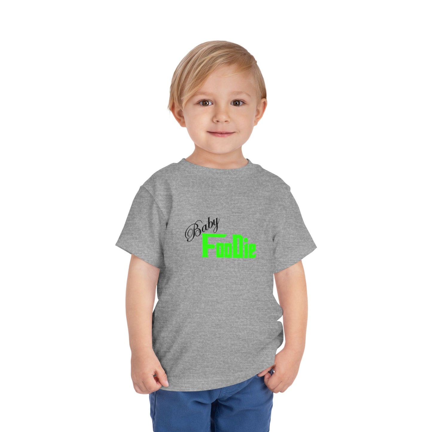 L.O.E.F Baby Foodie Toodler Tee Shirt (Neon Green)