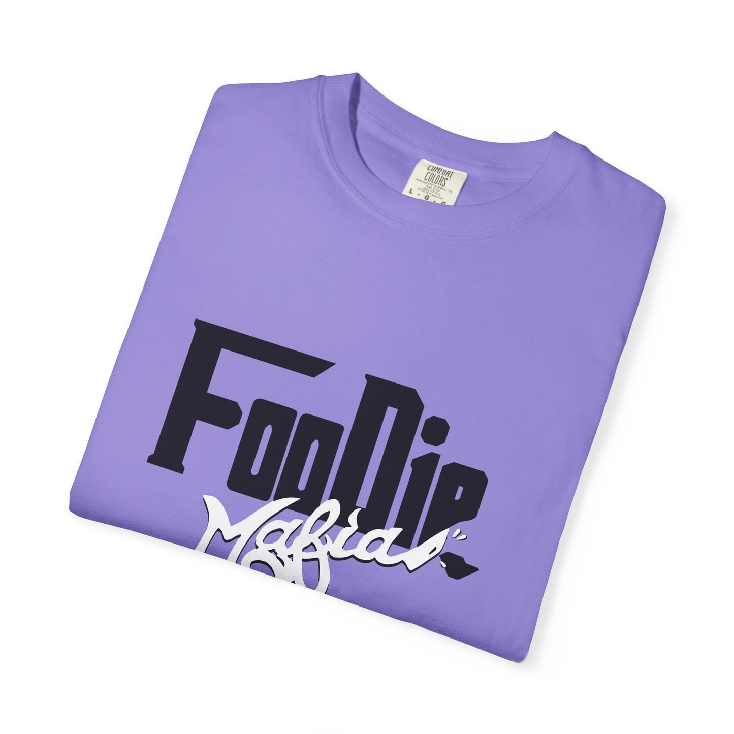 L.O.E.F Foodie Mafia Unisex Tee shirt (White)