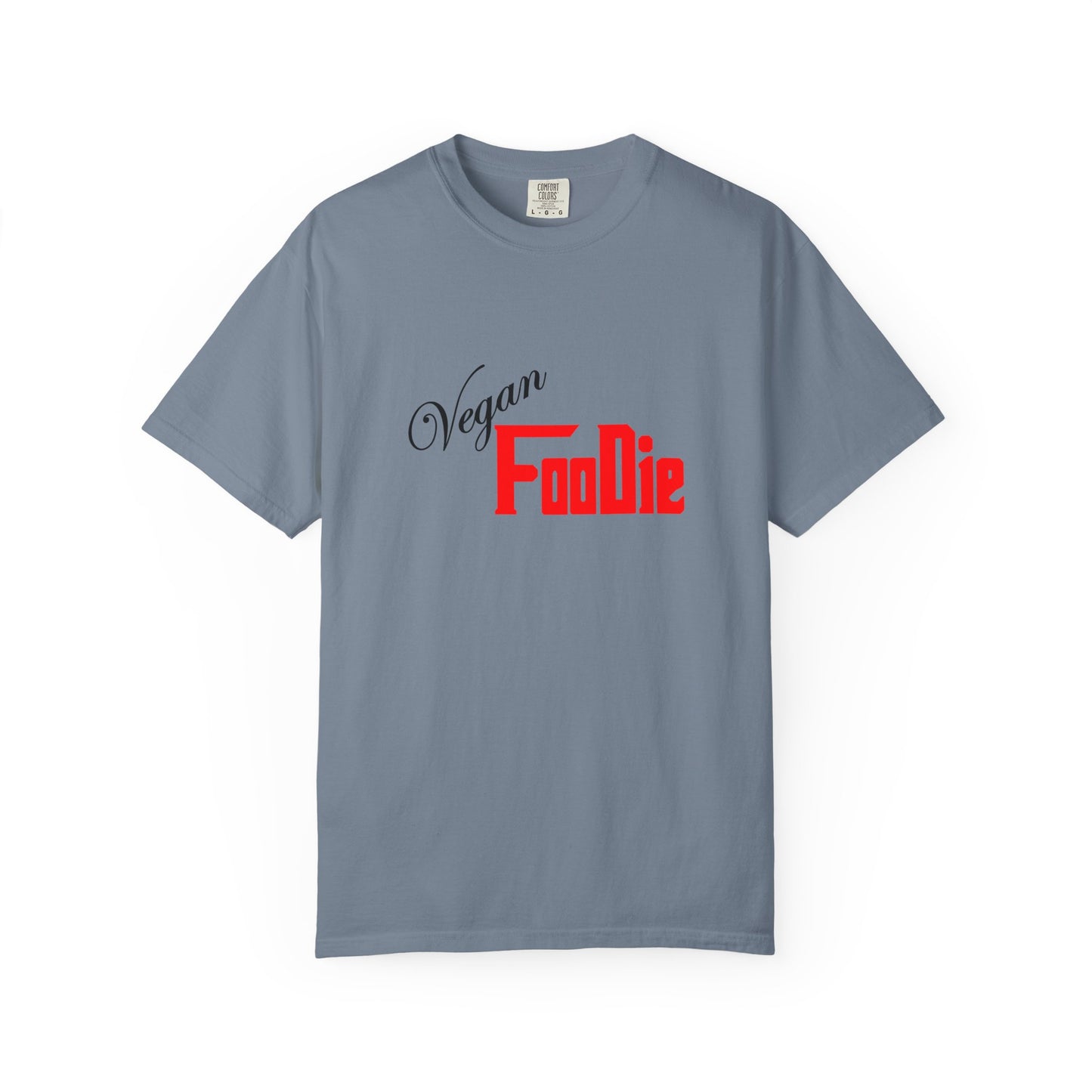 L.O.E.F Unisex Vegan Foodie Tee Shirt (Fiery Red)