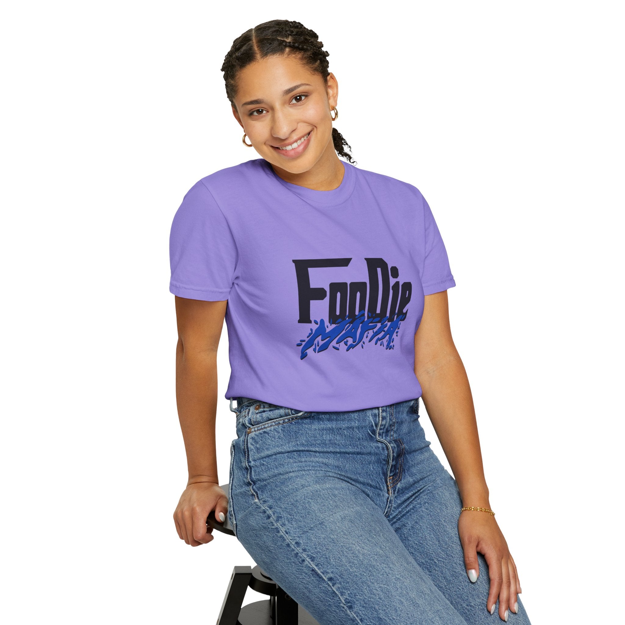 L.O.E.F Foodie Mafia Tee Shirt (Cobalt Blue)