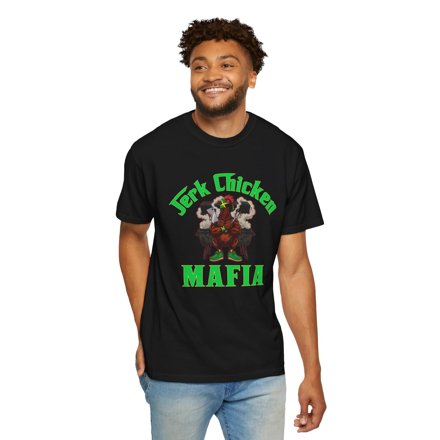 L.O.E.F Jerk Chicken Mafia Unisex Tee Shirt