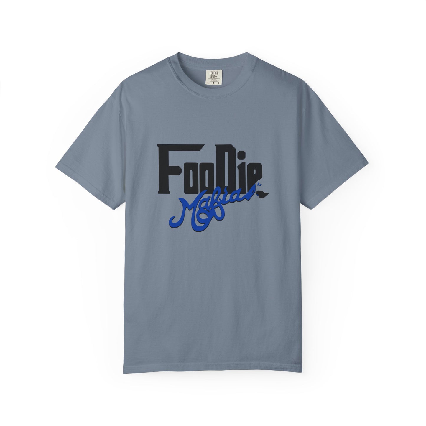 L.O.E.F Foodie Mafia Unisex Tee shirt (Cobalt Blue)