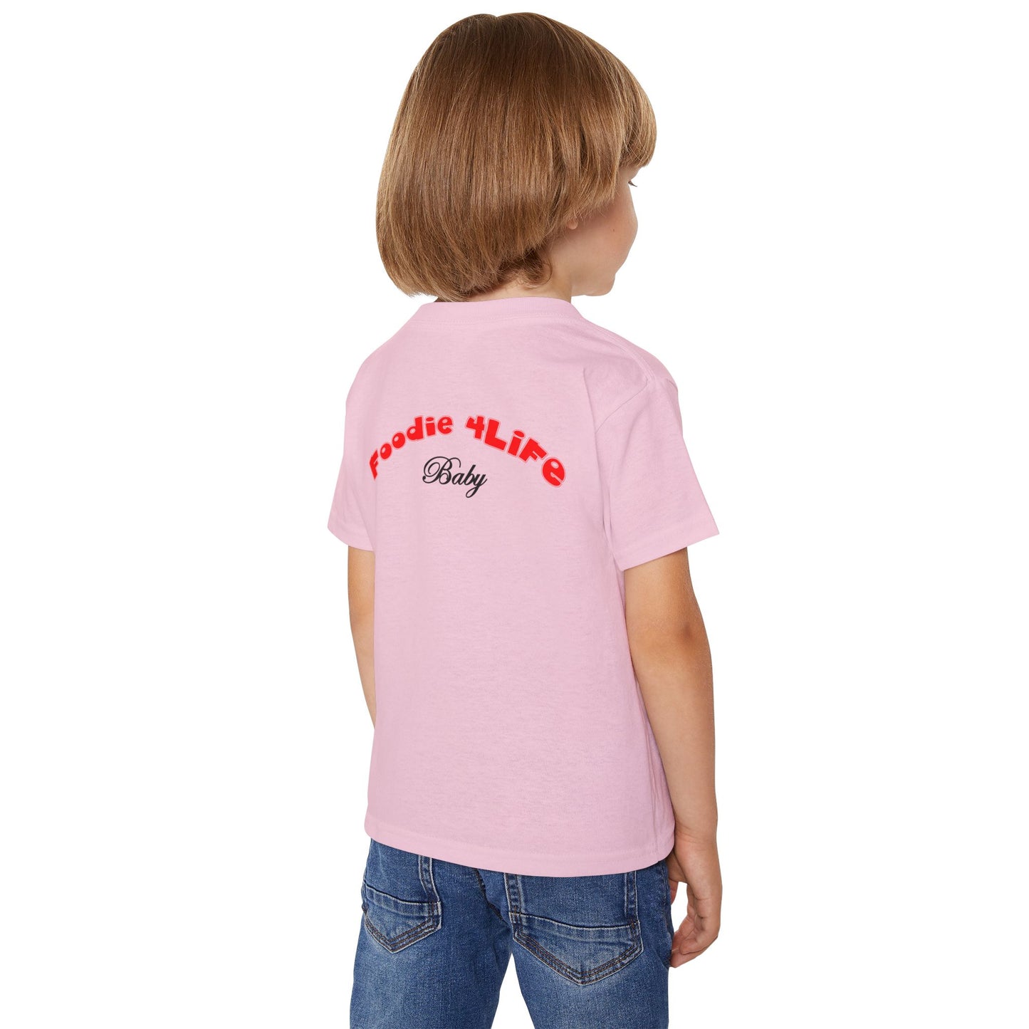 L.O.E.F Foodie 4Life Baby Tee Shirt (Fiery Red)