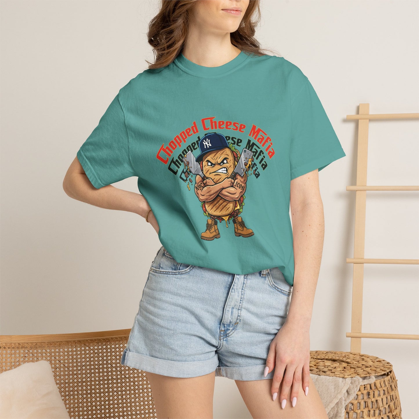 L.O.E.F Chopped Cheese Mafia Unisex Tee Shirt