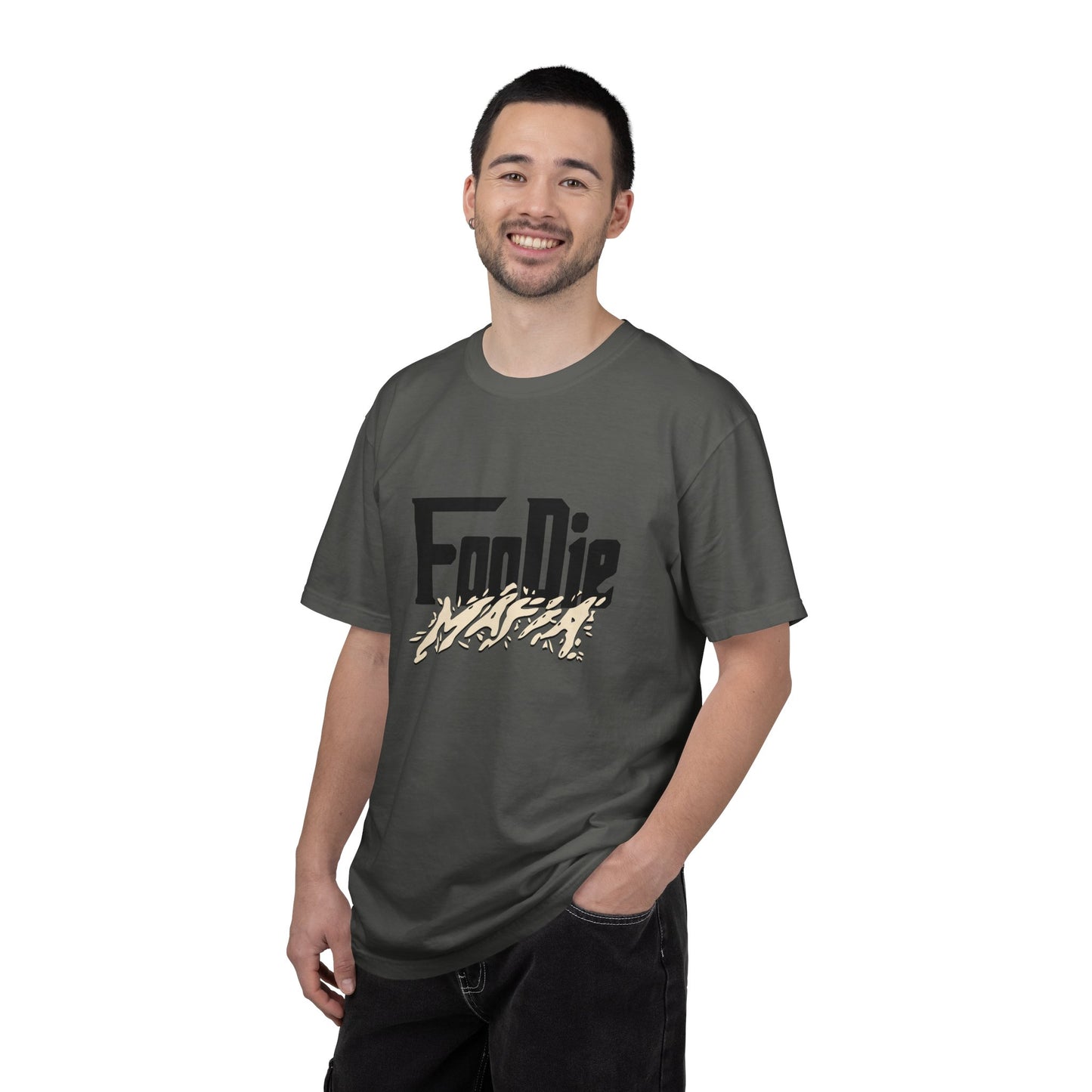 L.O.E.F Foodie Mafia Tee Shirt (Cream)