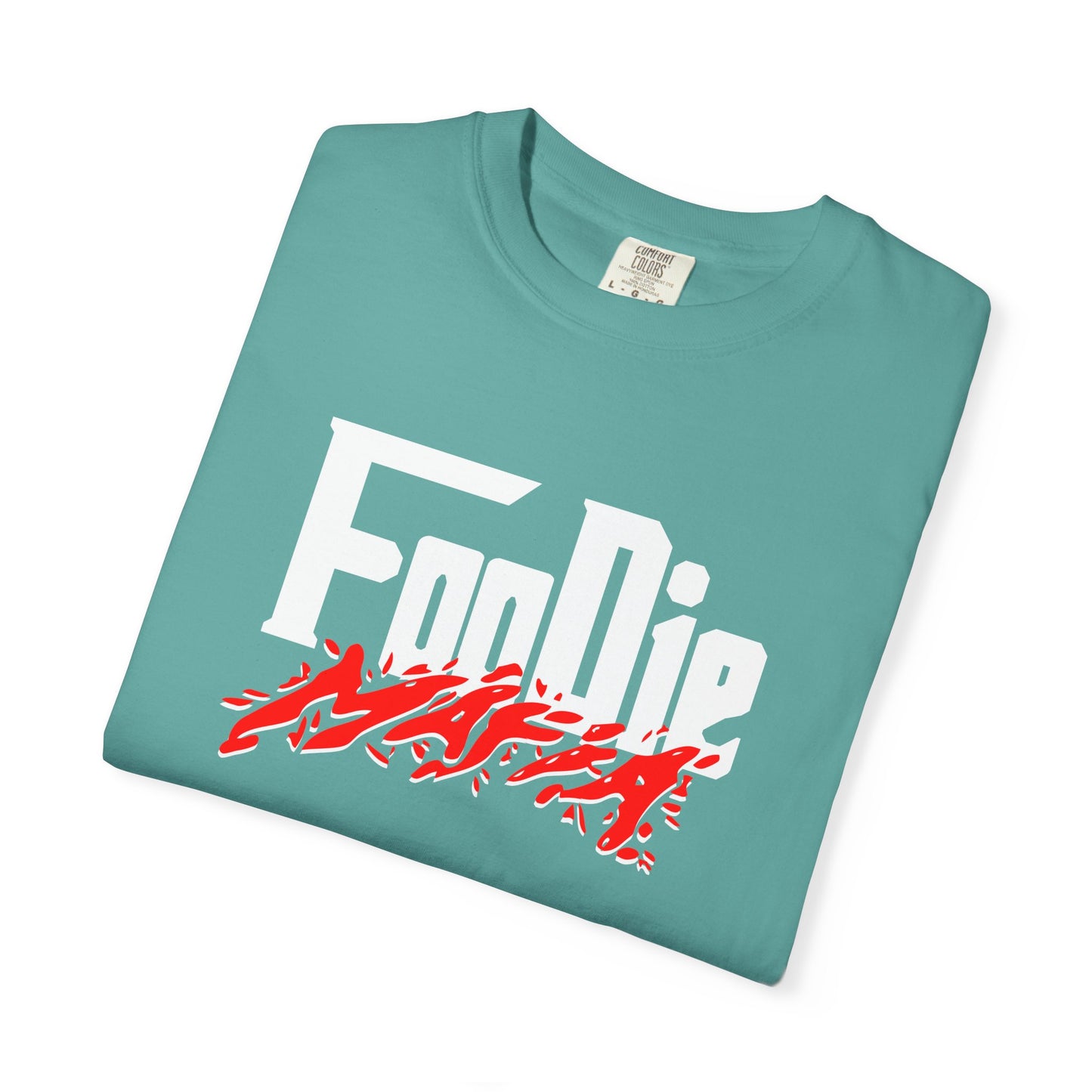 L.O.E.F Foodie Mafia Unisex Tee Shirt  (Red)