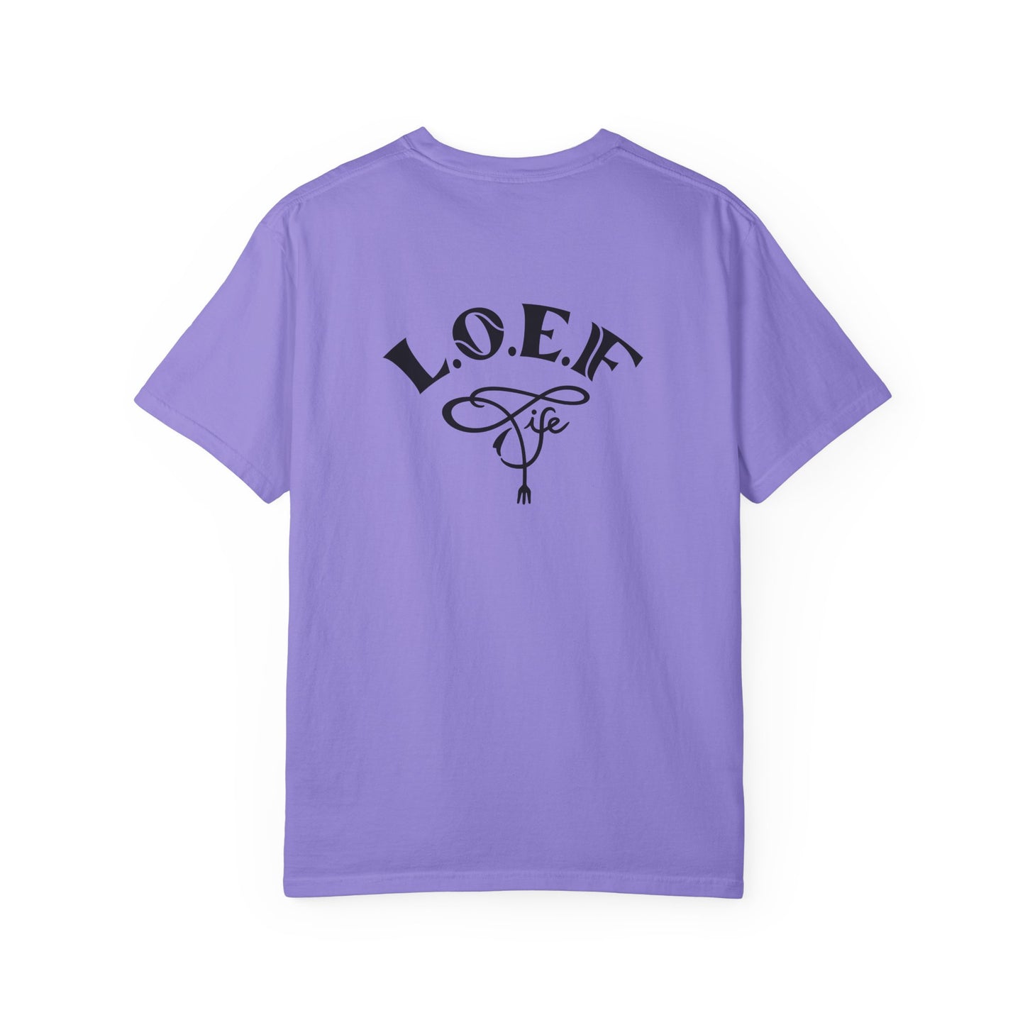 LO.E.F Foodie Unisex Tee Shirt (Black)