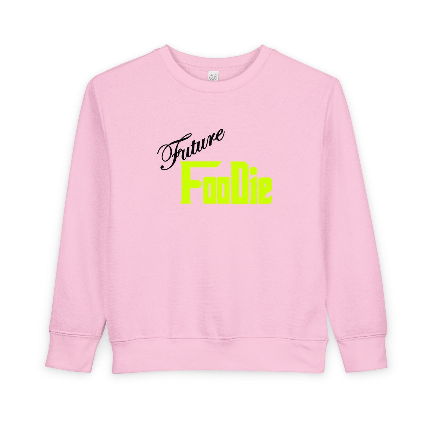 L.O.E.F Future Foodie Toddler Sweatshirt (Neon Yellow)