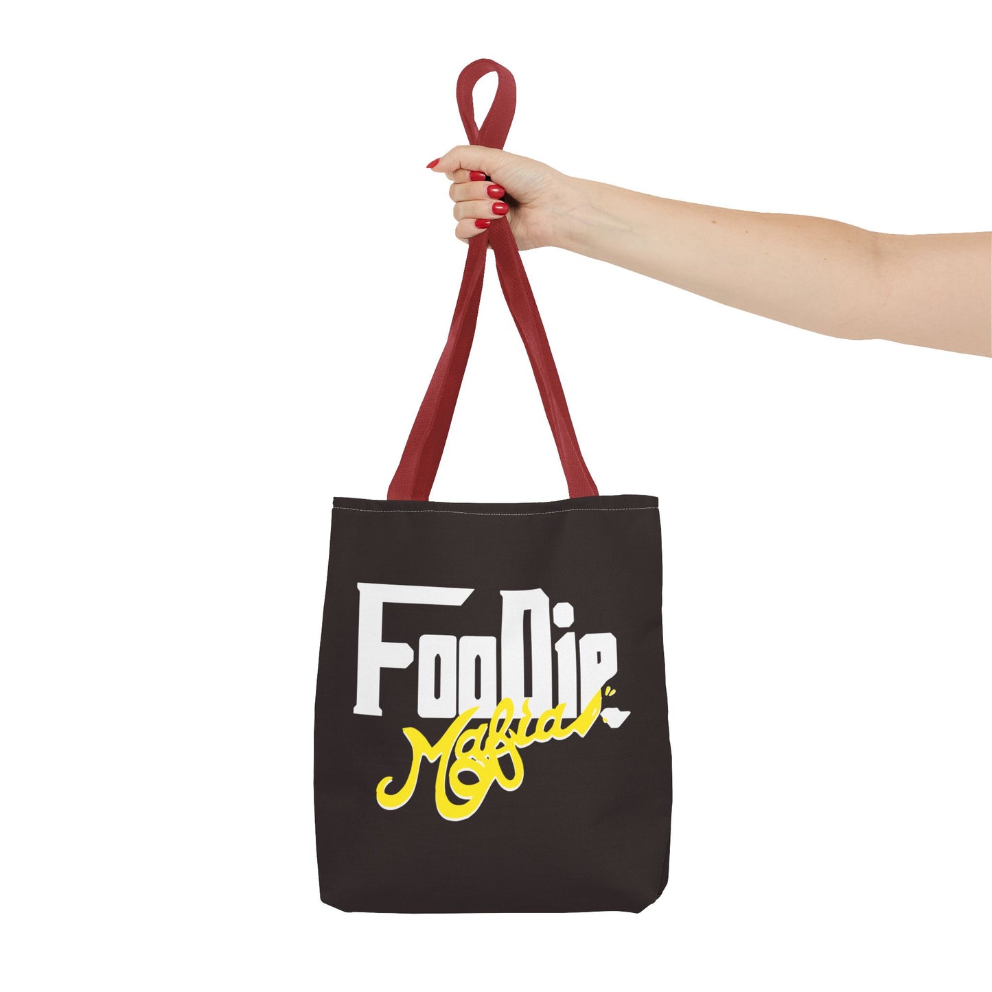 L.O.E.F White Foodie Mafia Tote Bag (Yellow)