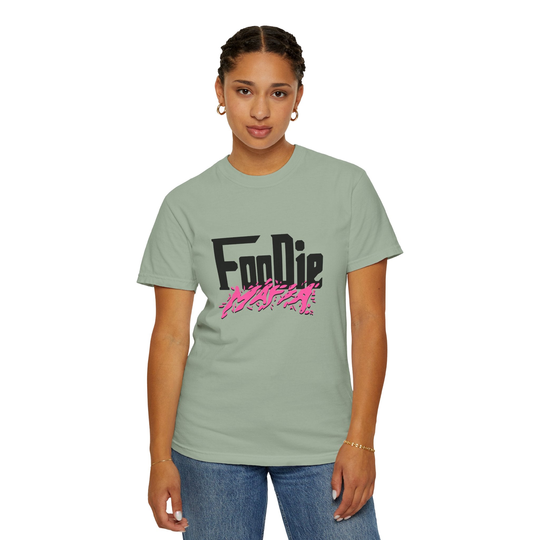 L.O.E.F Foodie Mafia Tee Shirt (Hot Pink)