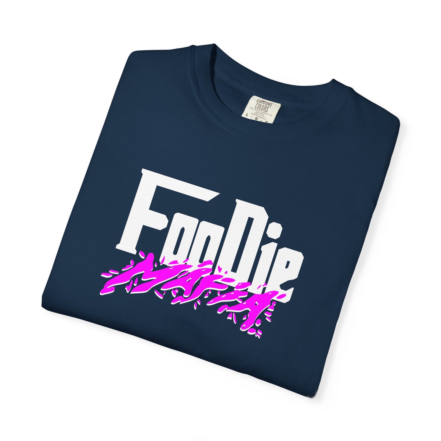 L.O.E.F Foodie Mafia Unisex Tee Shirt  (Purple)