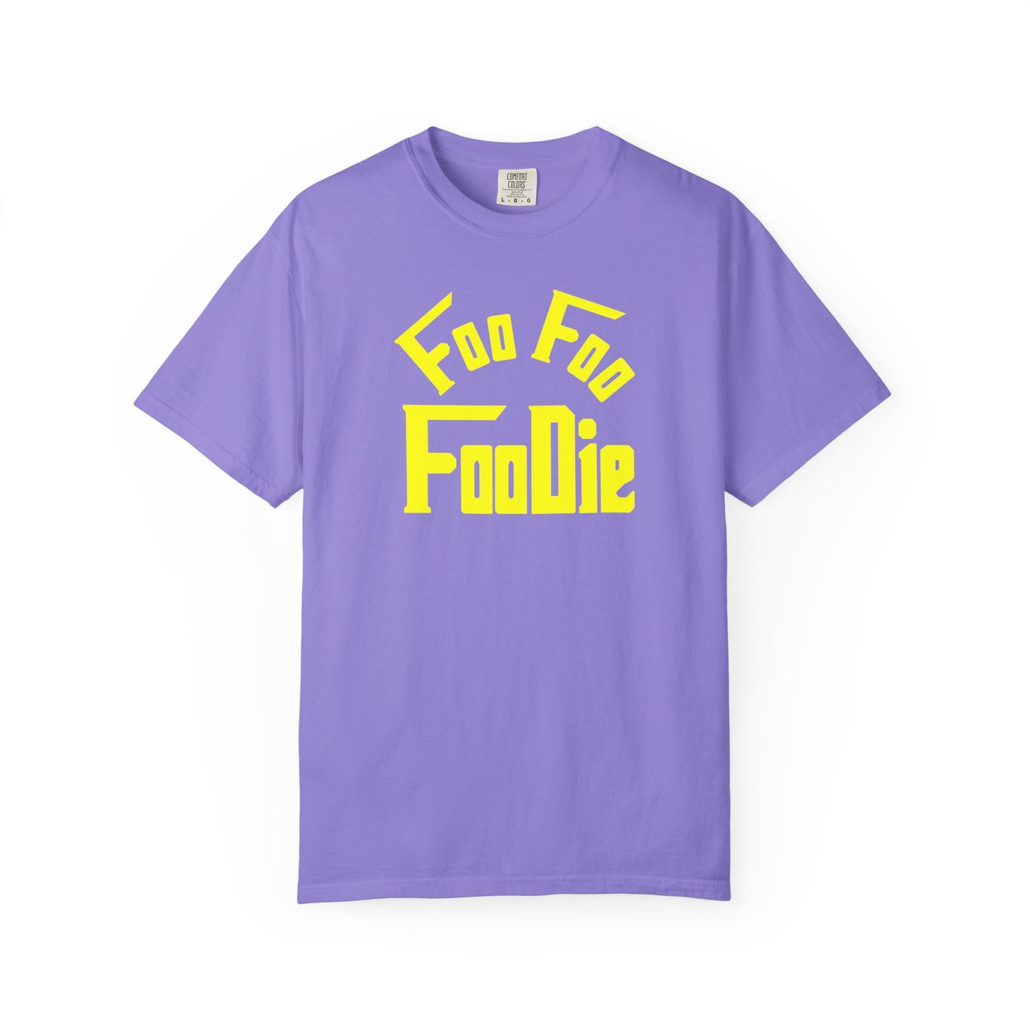 L.O.E.F FOO FOO FOODIE Unisex Tee shirt (Yellow)