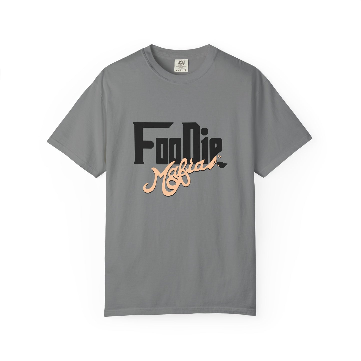 L.O.E.F Foodie Mafia Unisex Tee Shirt (Soft Yellow)