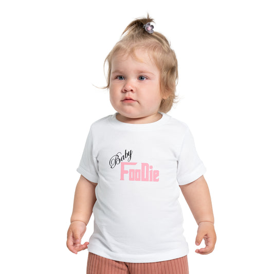 L.O.E.F Baby Foodie Toodler Tee Shirt (Soft Pink)