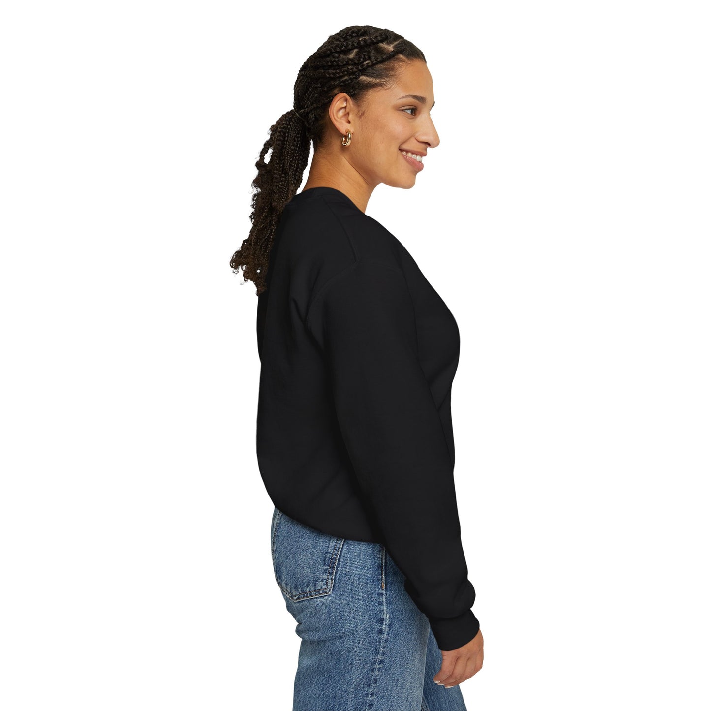 L.O.E.F White Foodie Mafia Unisex Sweatshirt (Grey)