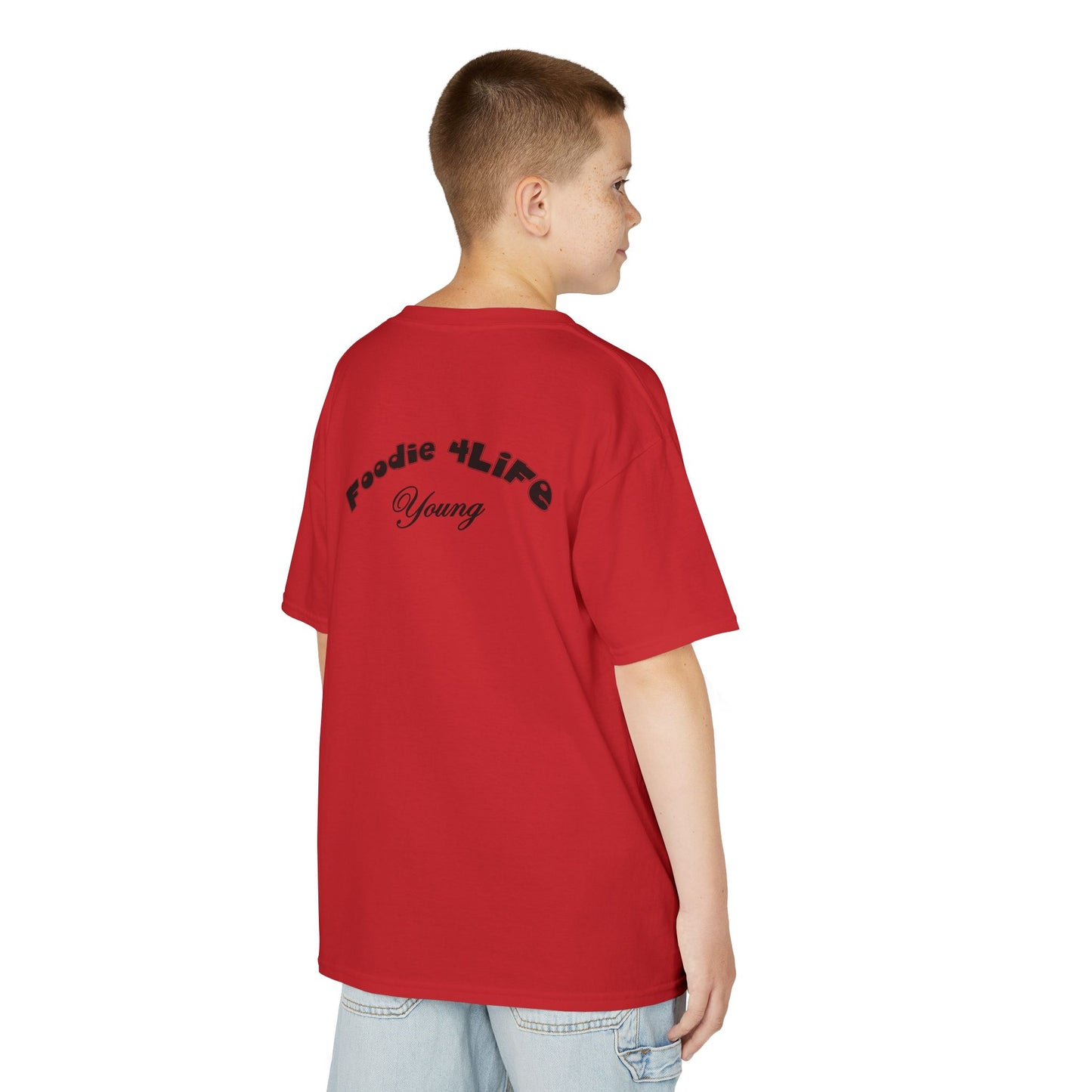 L.O.E.F Foodie 4Life Young Tee Shirt  (Black)