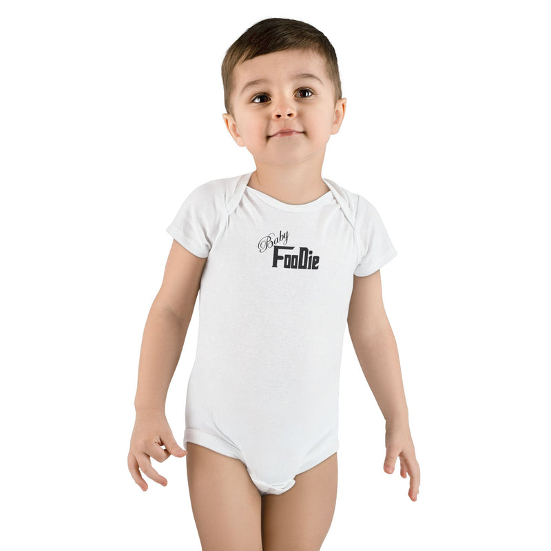 L.O.E.F Baby Foodie Toddler Bodysuit (Black)