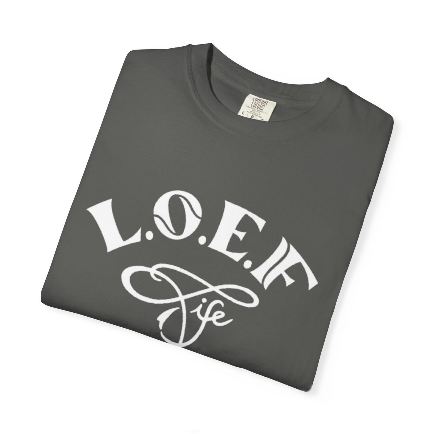 L.O.E.F Life Unisex Tee Shirt (White)