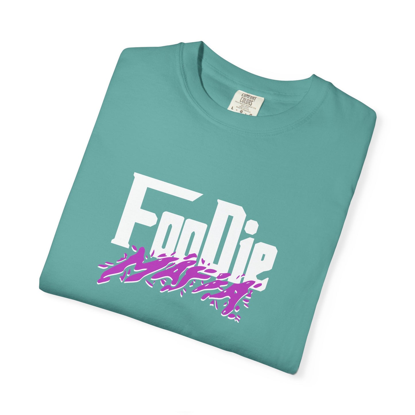L.O.E.F White Foodie Mafia Tee Shirt (Purple)