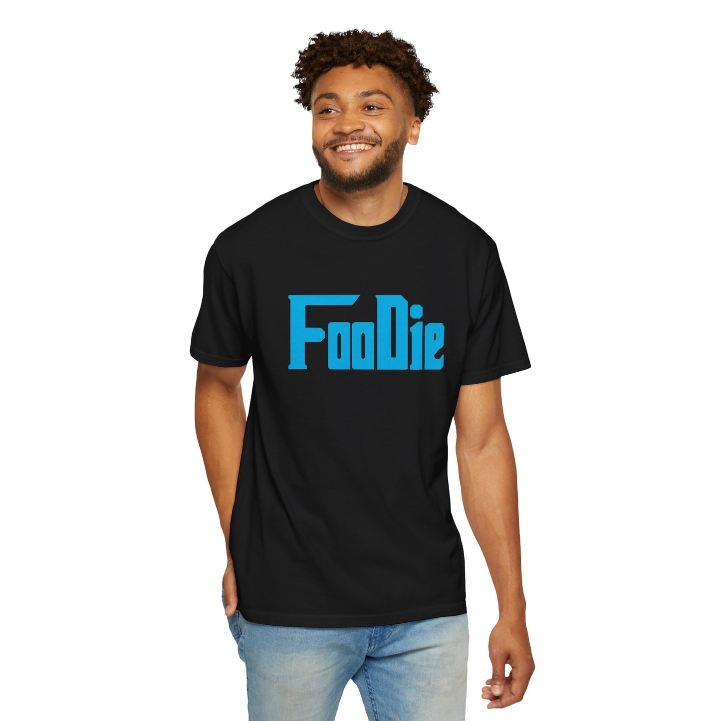L.O.E.F Foodie Unisex Tee Shirt (Sky Blue)