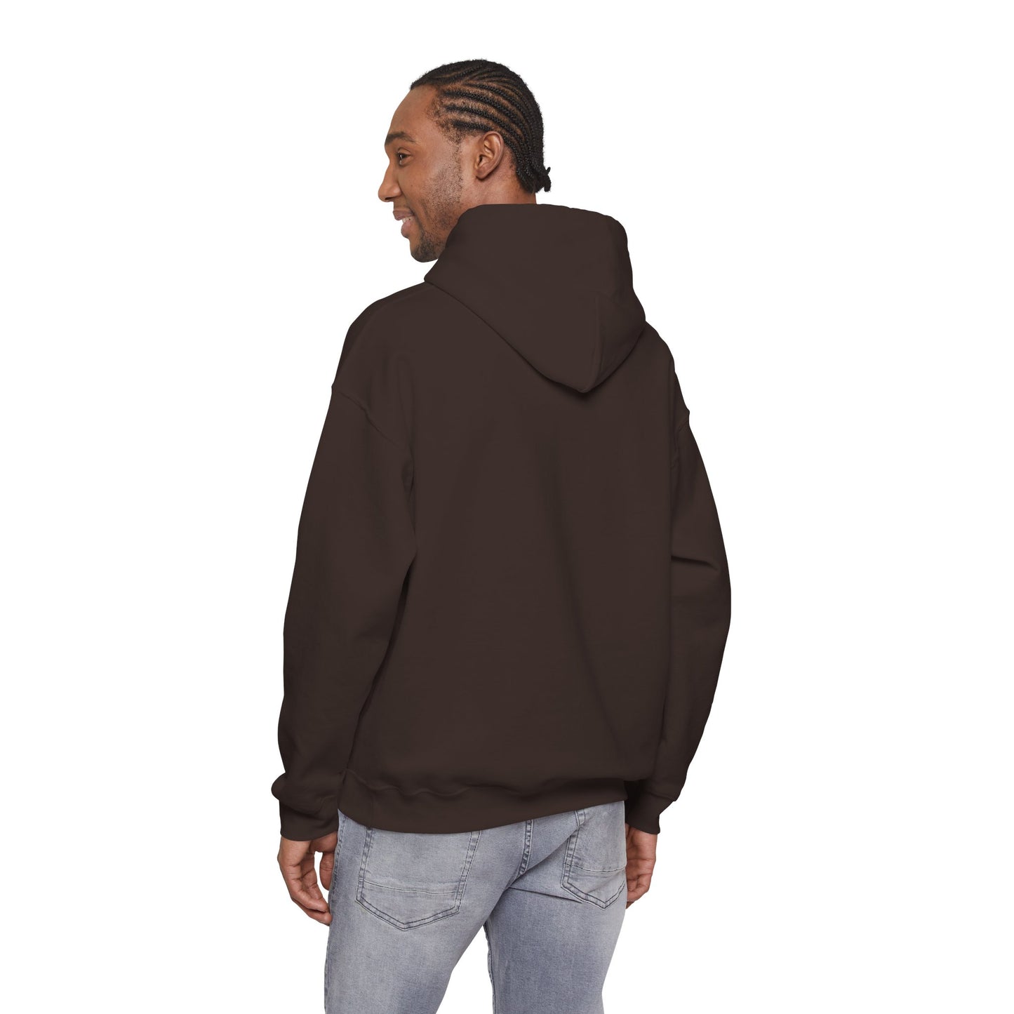 L.O.E.F Unisex Hooded Sweatshirt (White)