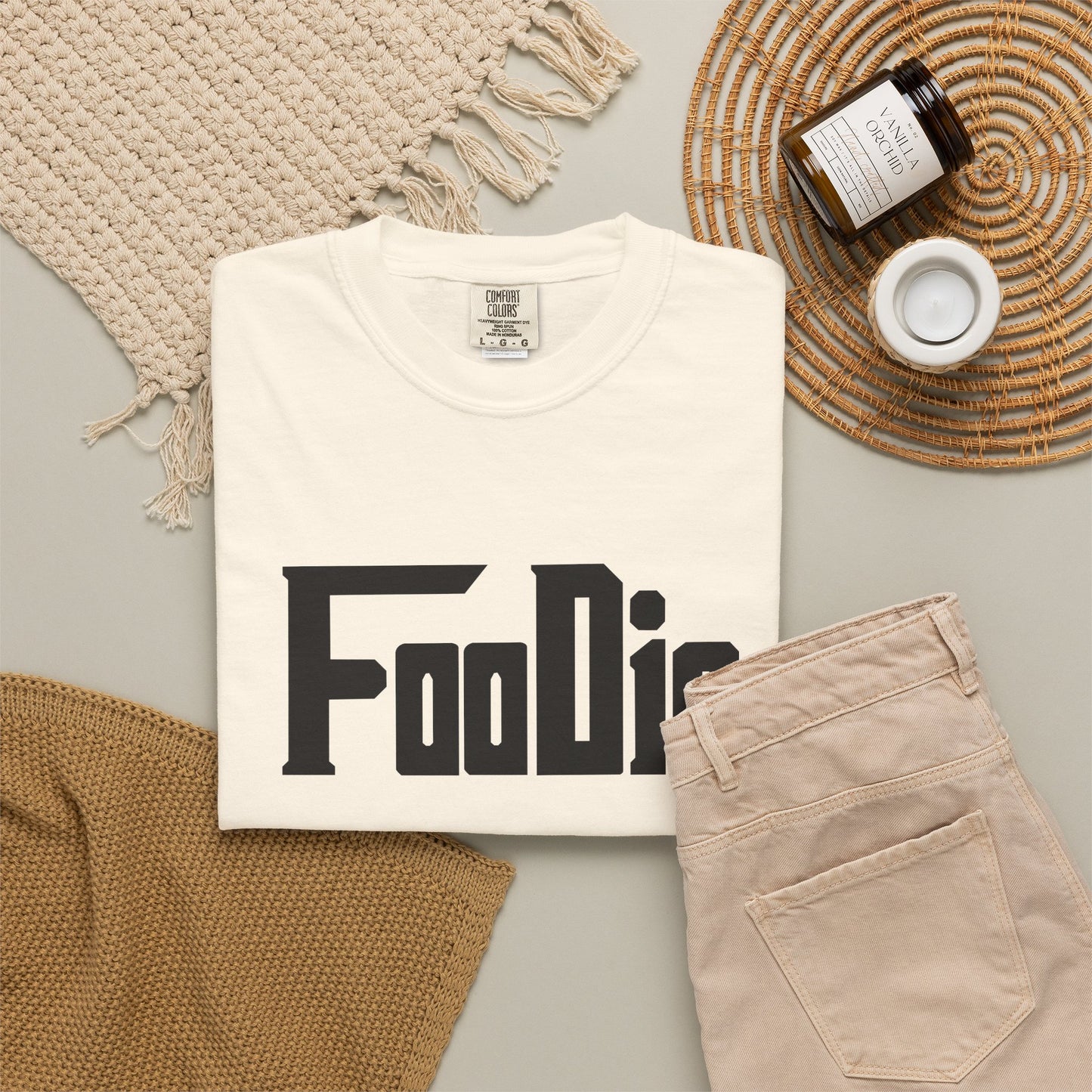 LO.E.F Foodie Unisex Tee Shirt (Black)