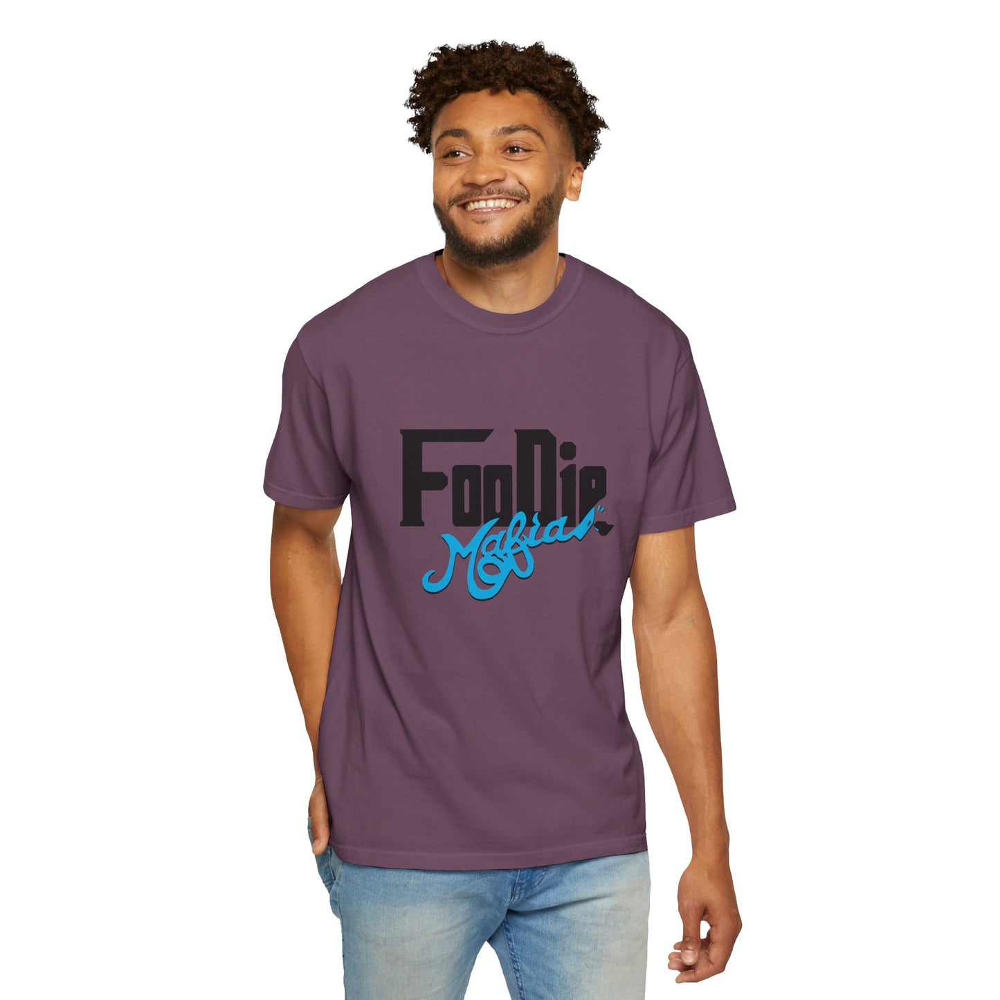 L.O.E.F Foodie Mafia Unisex Tee shirt (Apricot)