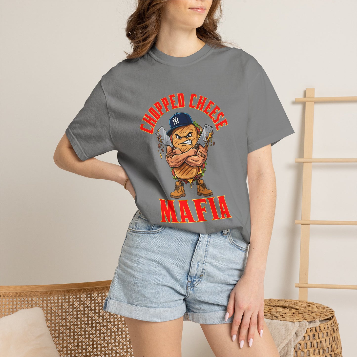 L.O.E.F Mafia Chopped Cheese Unisex Tee Shirt