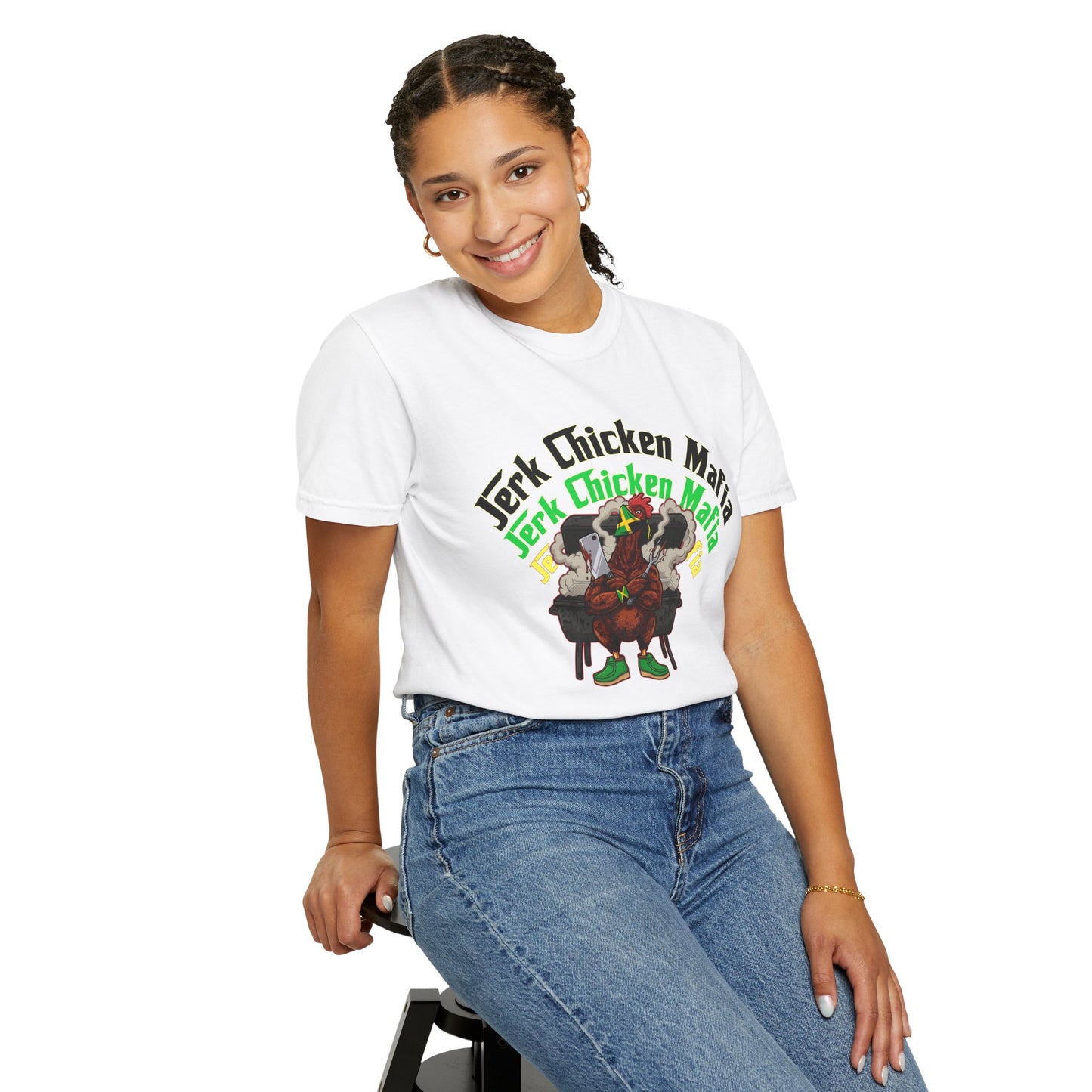 L.O.E.F Jerk Chicken Mafia Unisex Tee Shirt