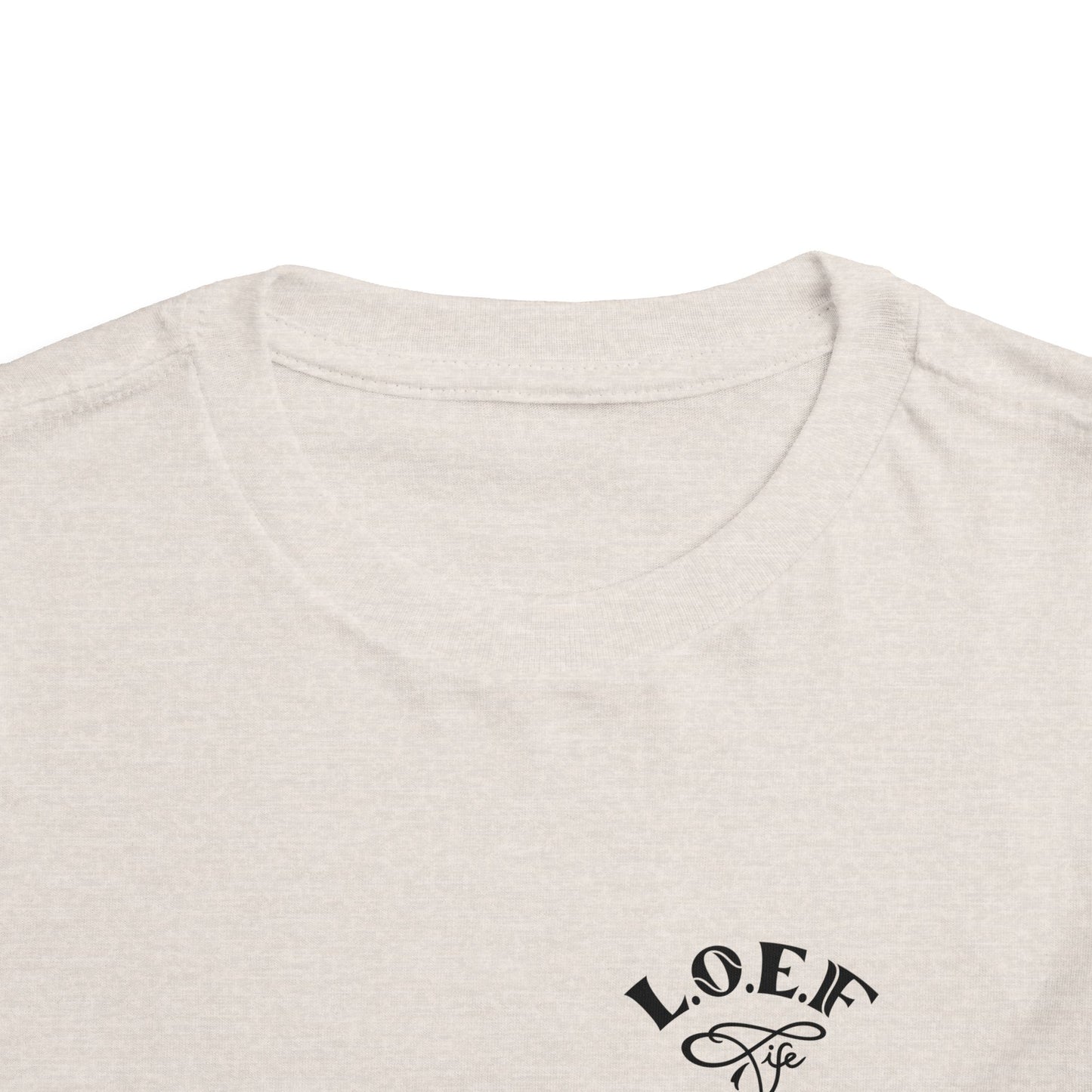 L.O.E.F Foodie 4Life Baby Short Sleeve Tee Shirt (Black)