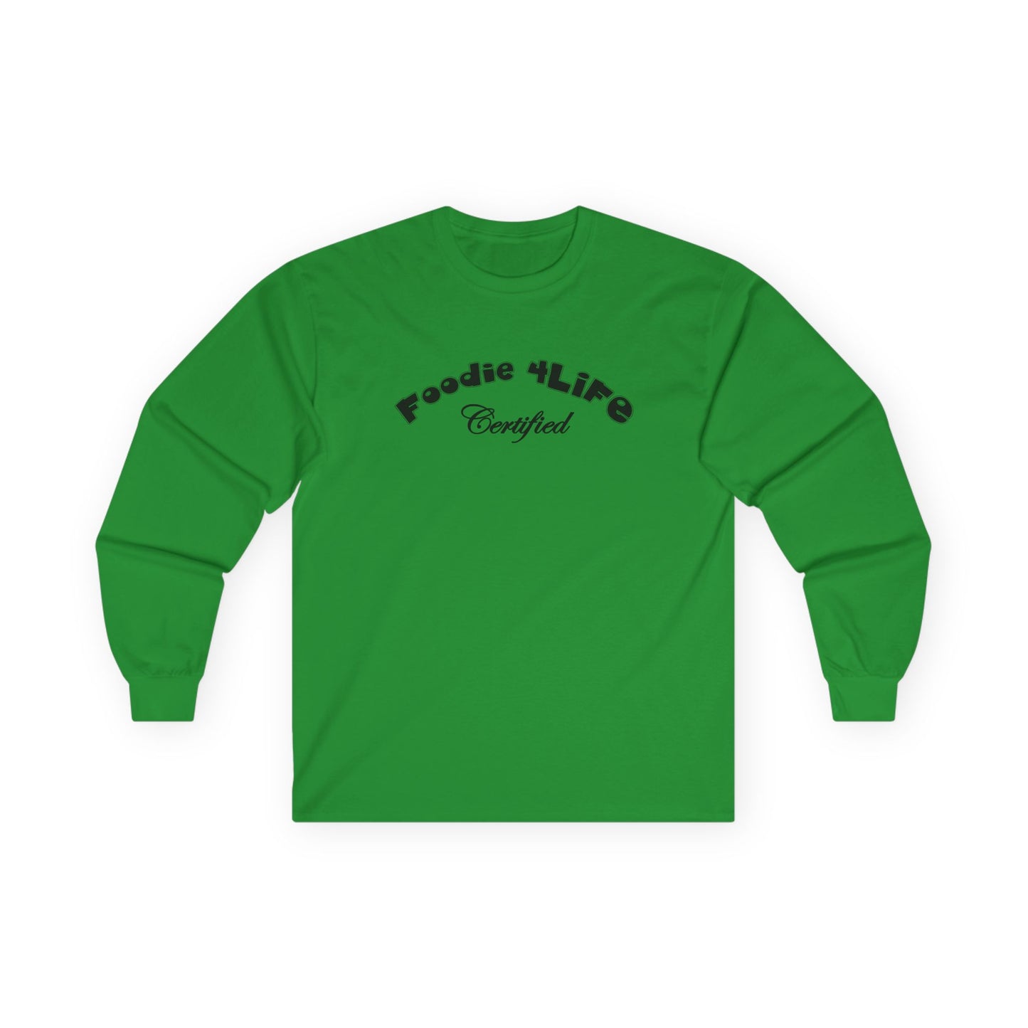 L.O.E.F Foodie 4Life Certified Long Sleeve Tee (Black)