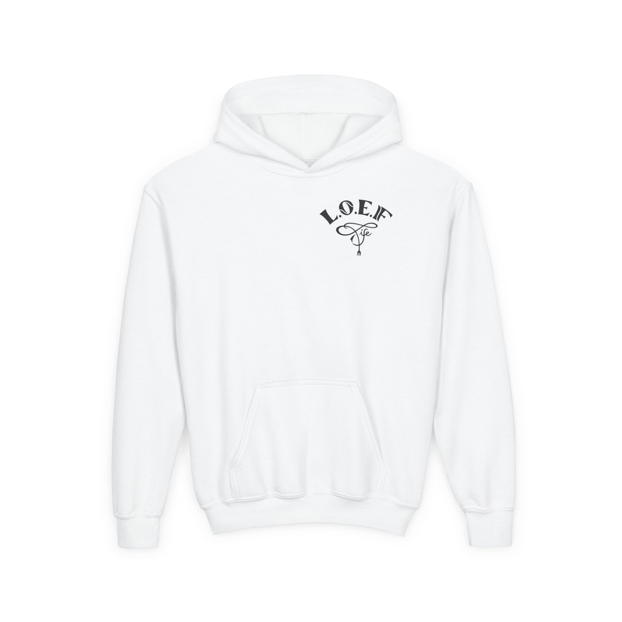 L.O.E.F Foodie 4Life Young Hoodie (Violet)