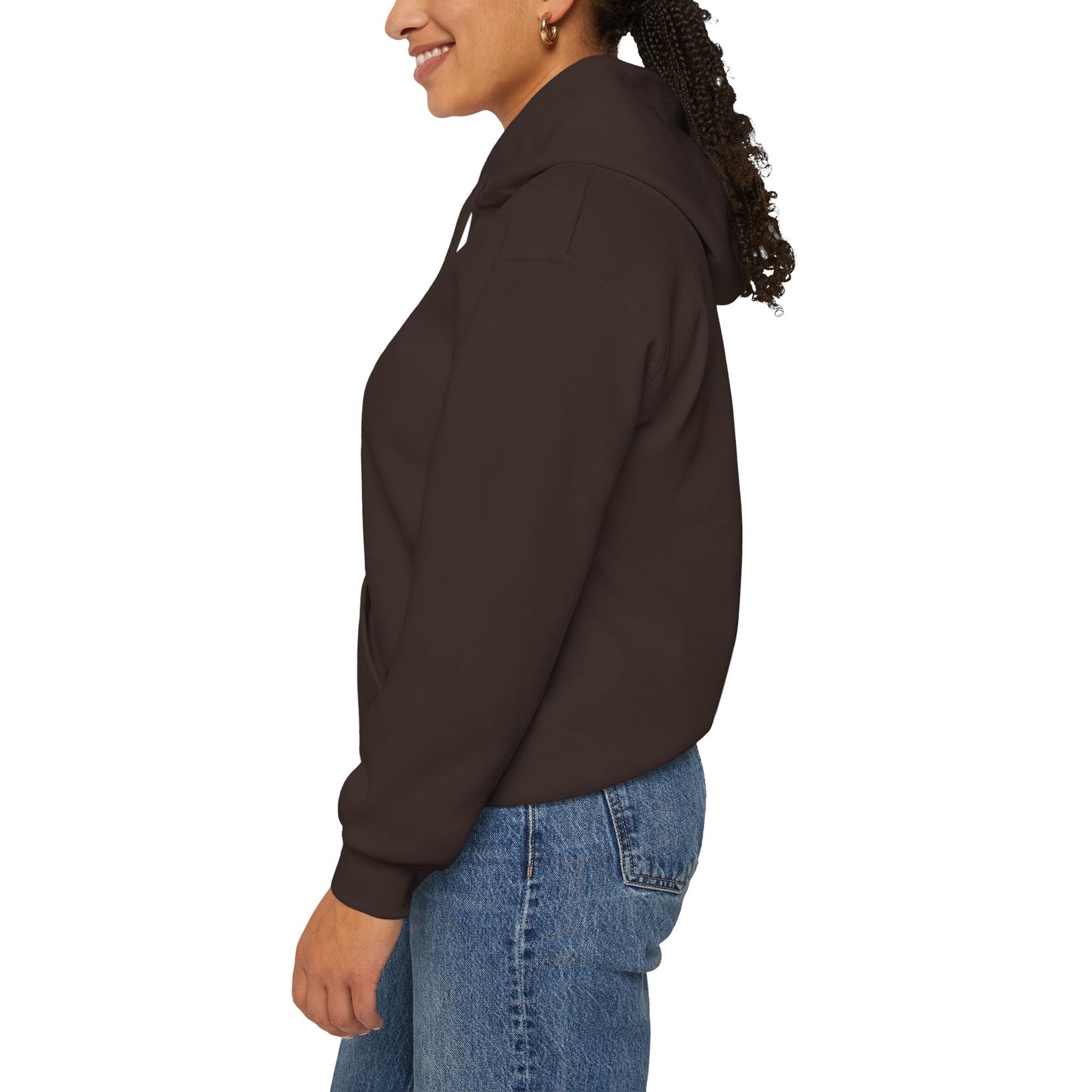 L.O.E.F Unisex Hooded Sweatshirt (White)