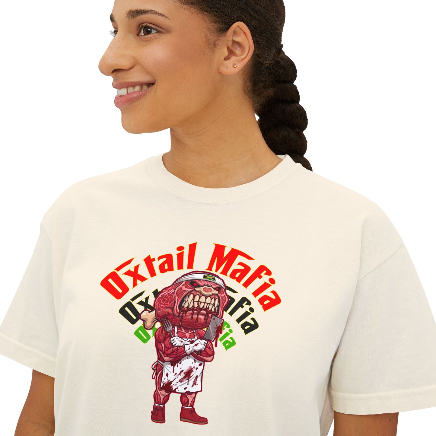L.O.E.F Oxtail Mafia Boxy Tee
