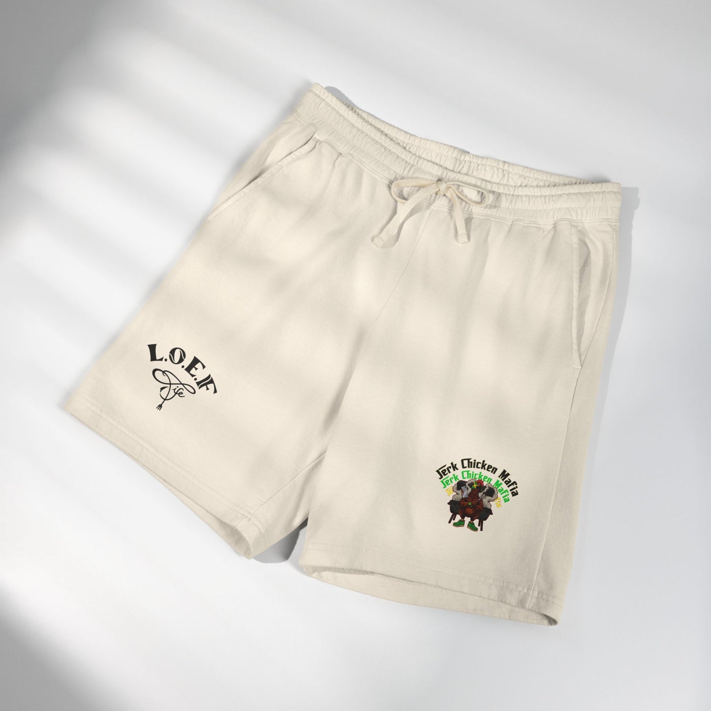L.O.E.F Jerk Chicken Mafia Sweat Shorts