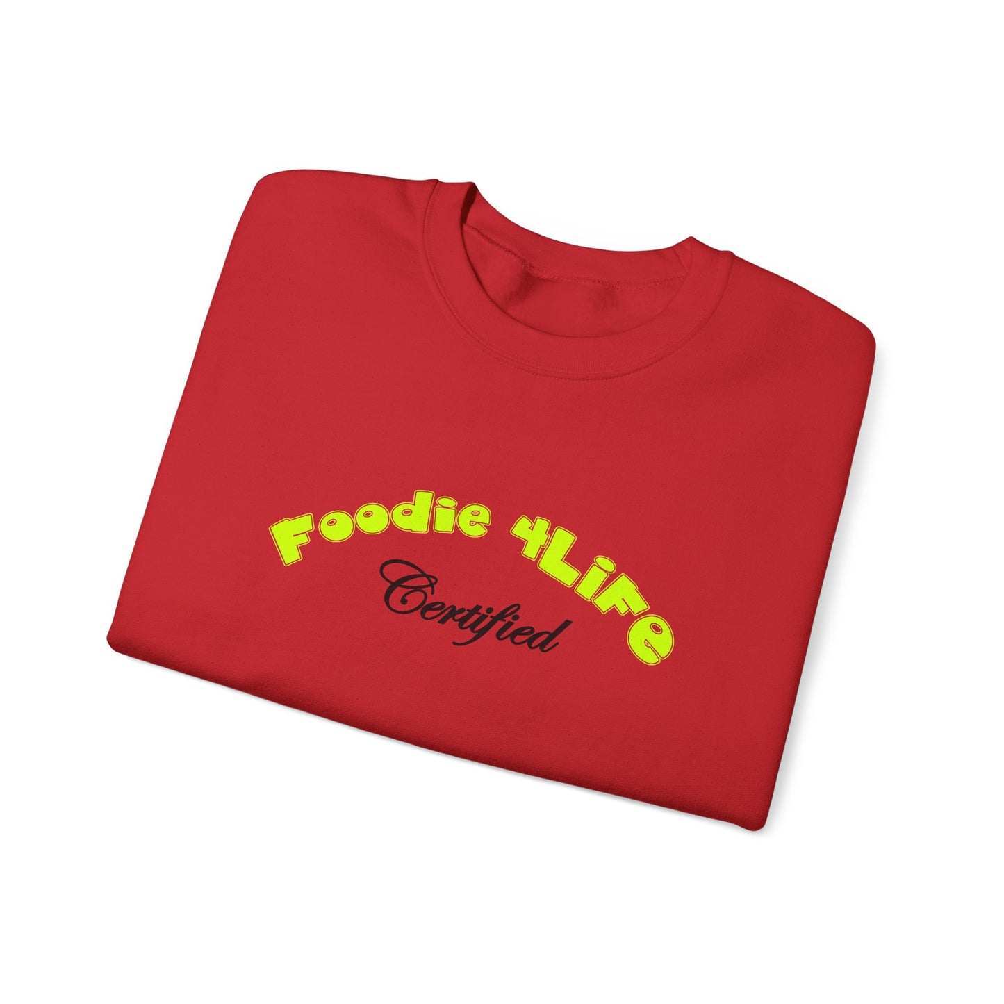 L.O.E.F Foodie 4Life Certified Sweatshirt (Yellow)