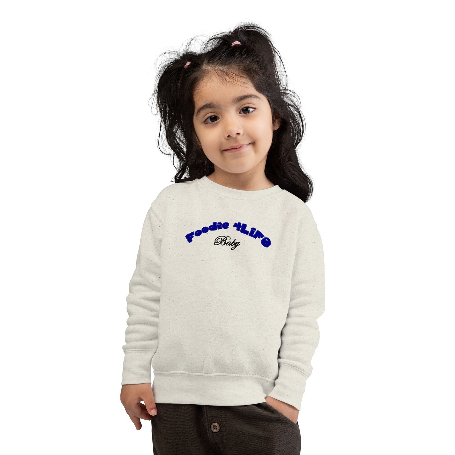 L.O.E.F Foodie 4Life Baby Sweatshirt  (Dark Blue)
