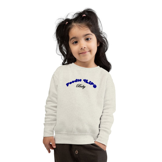 L.O.E.F Foodie 4Life Baby Sweatshirt  (Dark Blue)
